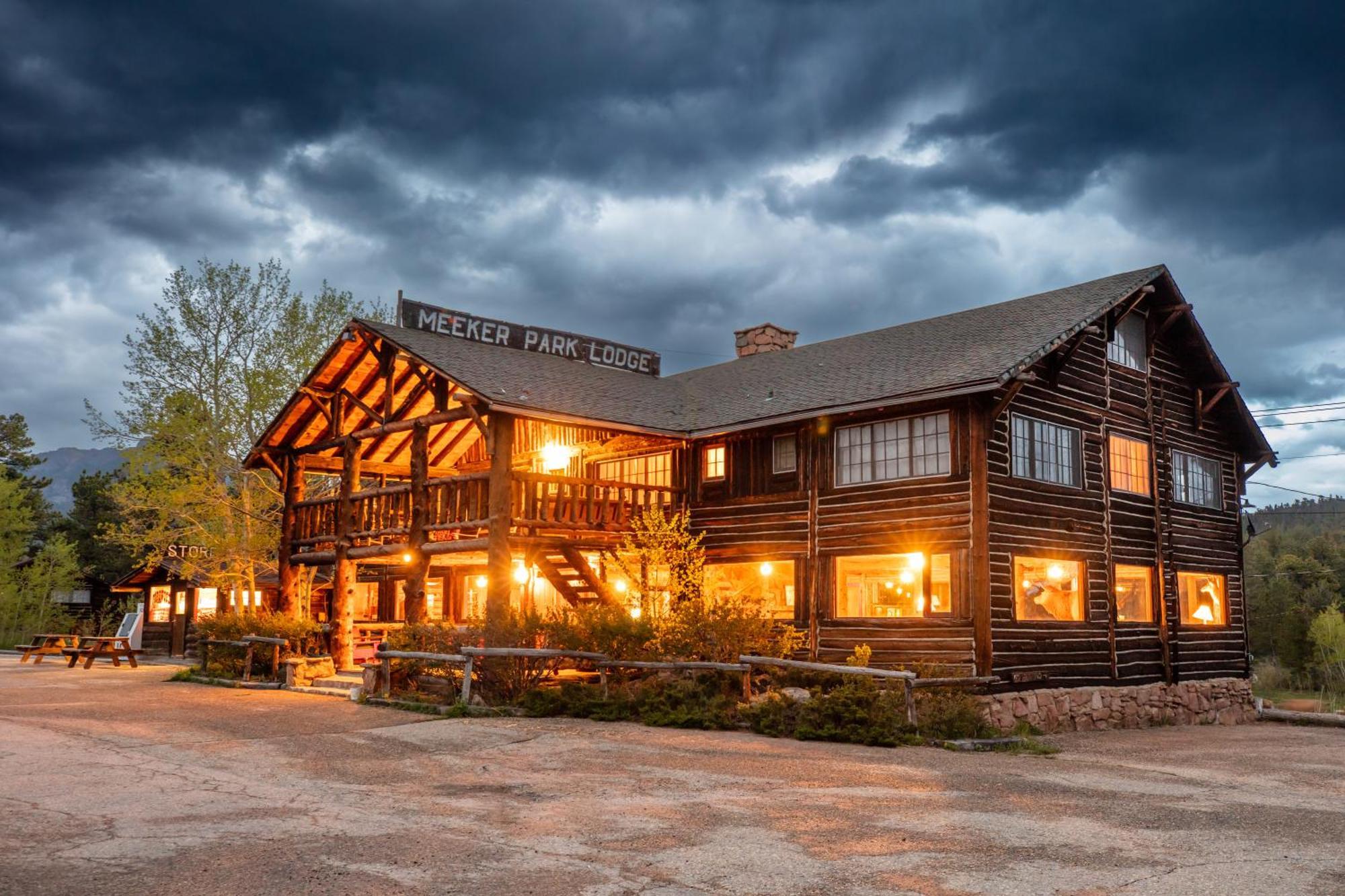The Meeker Park Lodge Allenspark Exterior photo