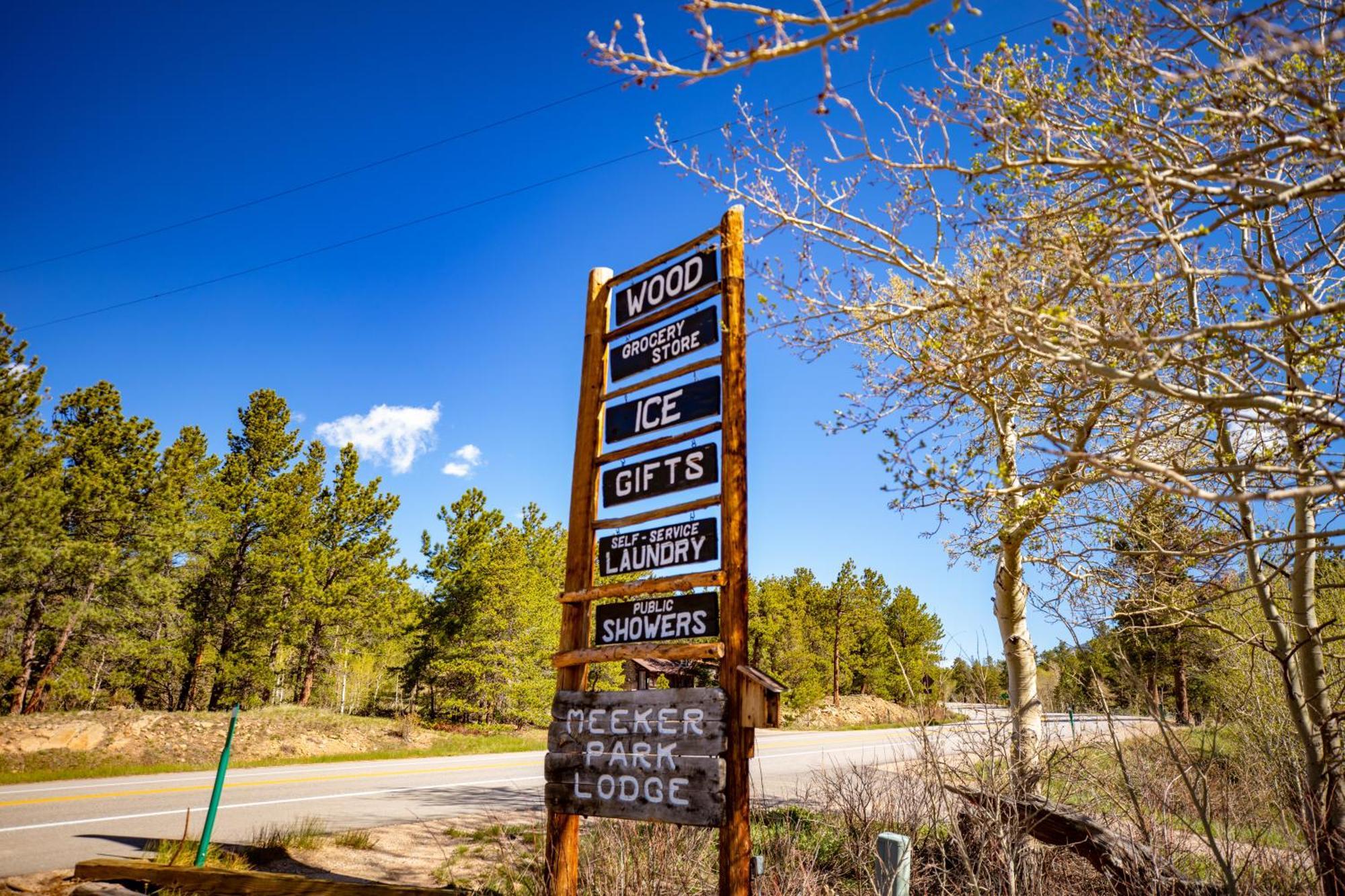 The Meeker Park Lodge Allenspark Exterior photo
